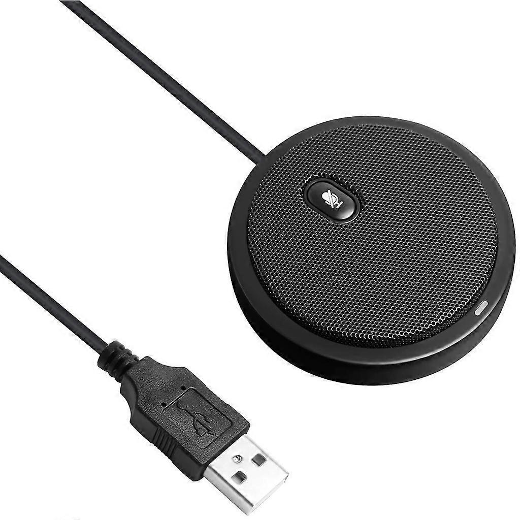 Omni-Directional Condenser Computer 360 Degree Voice Direct Pickup Microphone