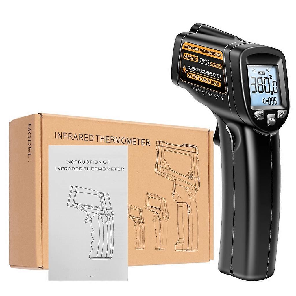 Digital Infrared Thermometer Temperature Meter Non-contact Pyrometer Hygrometer