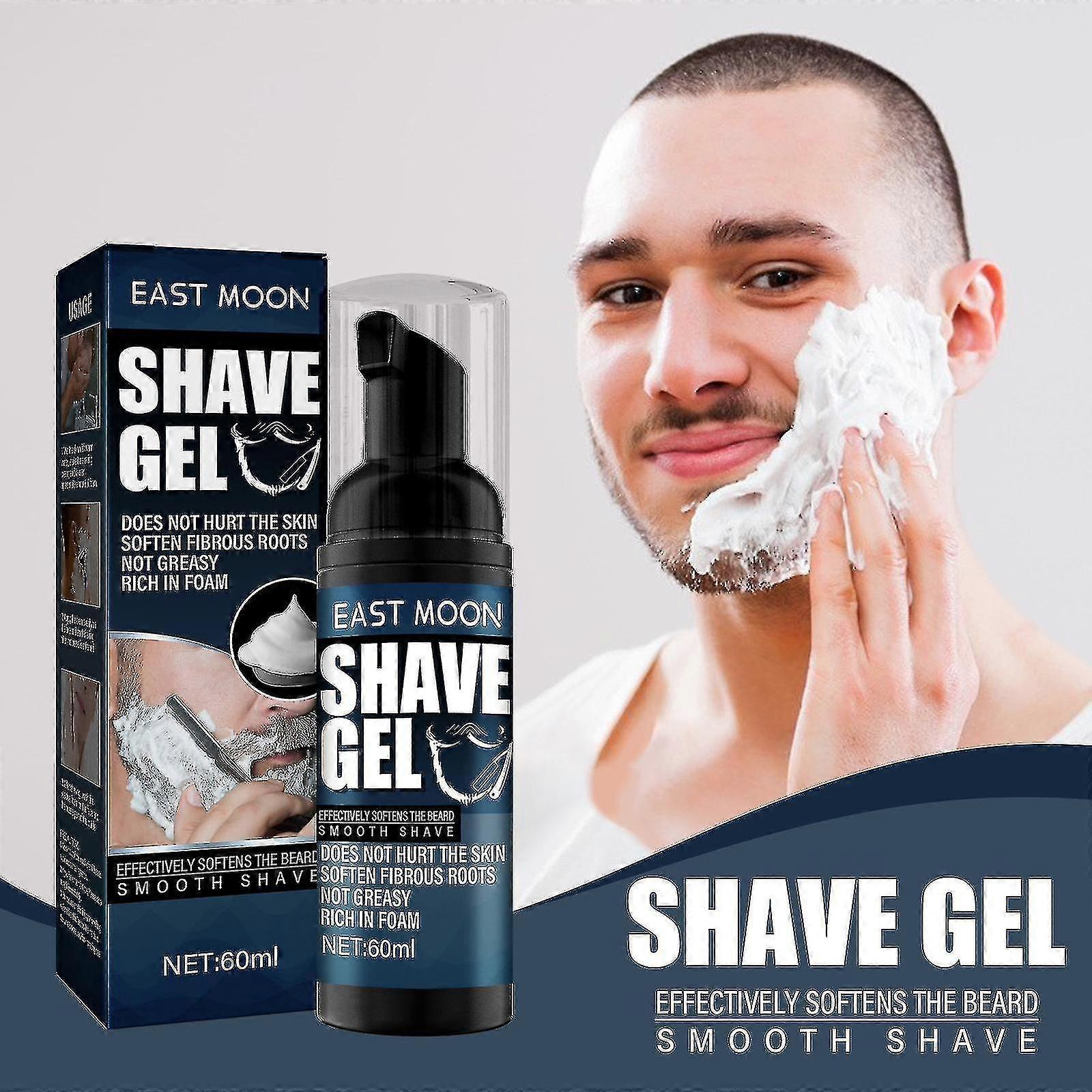 Men's Shaving Foam - Mild & Refreshing Cleansing - Softening Beard Foam