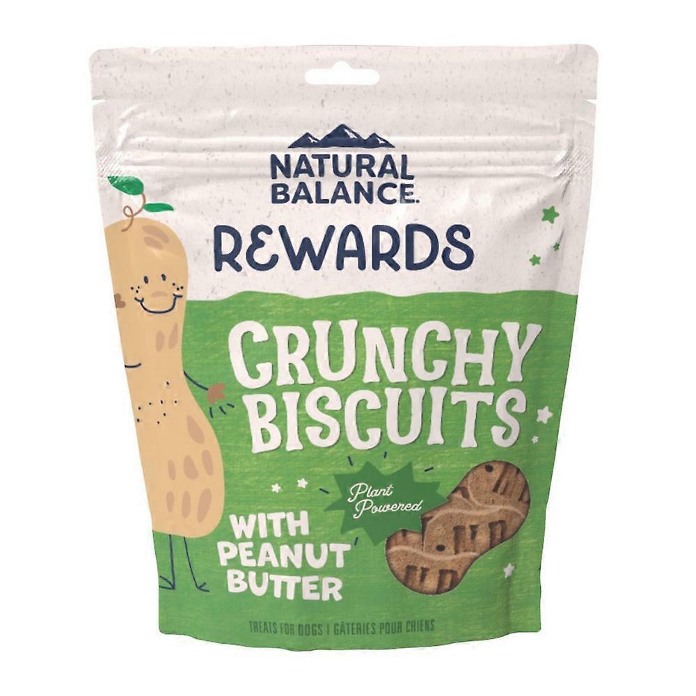 Natural Balance Pet Foods Rewards Crunchy Biscuits 狗粮,花生酱,14 盎司