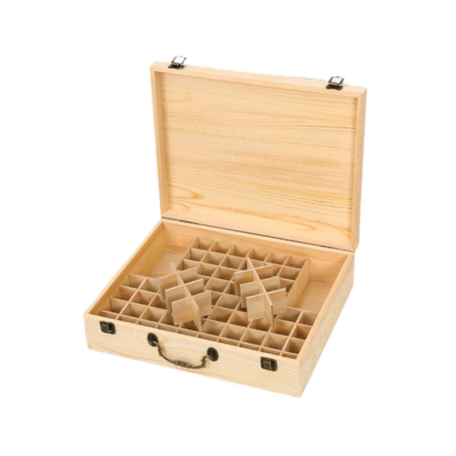 Essential Oil Box 80 Compartments Essential Oil Display Rack for Makeup Home