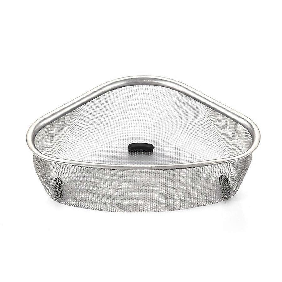 Triangular Sink Rack: Sponge Holder & Kitchen Storage Solution