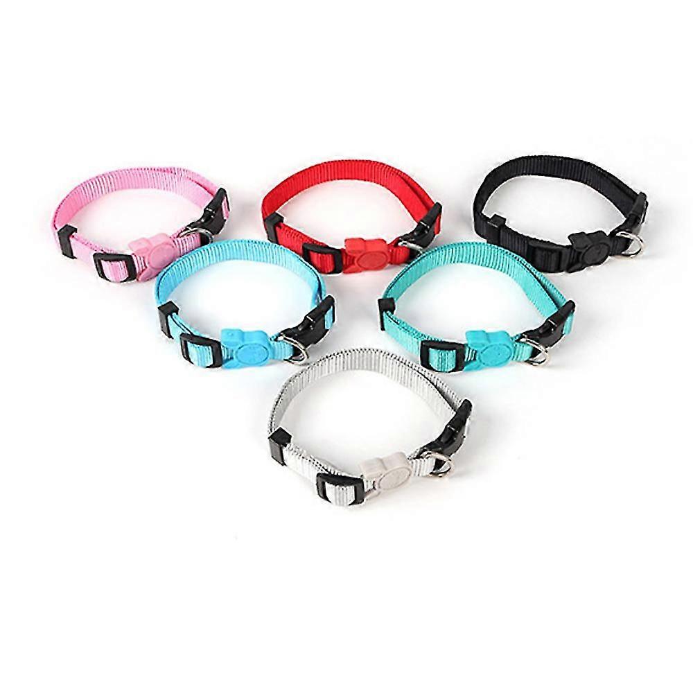 Soft Neoprene Padded Breathable Nylon Pet Collars Adjustable For Small Medium Large Dogs