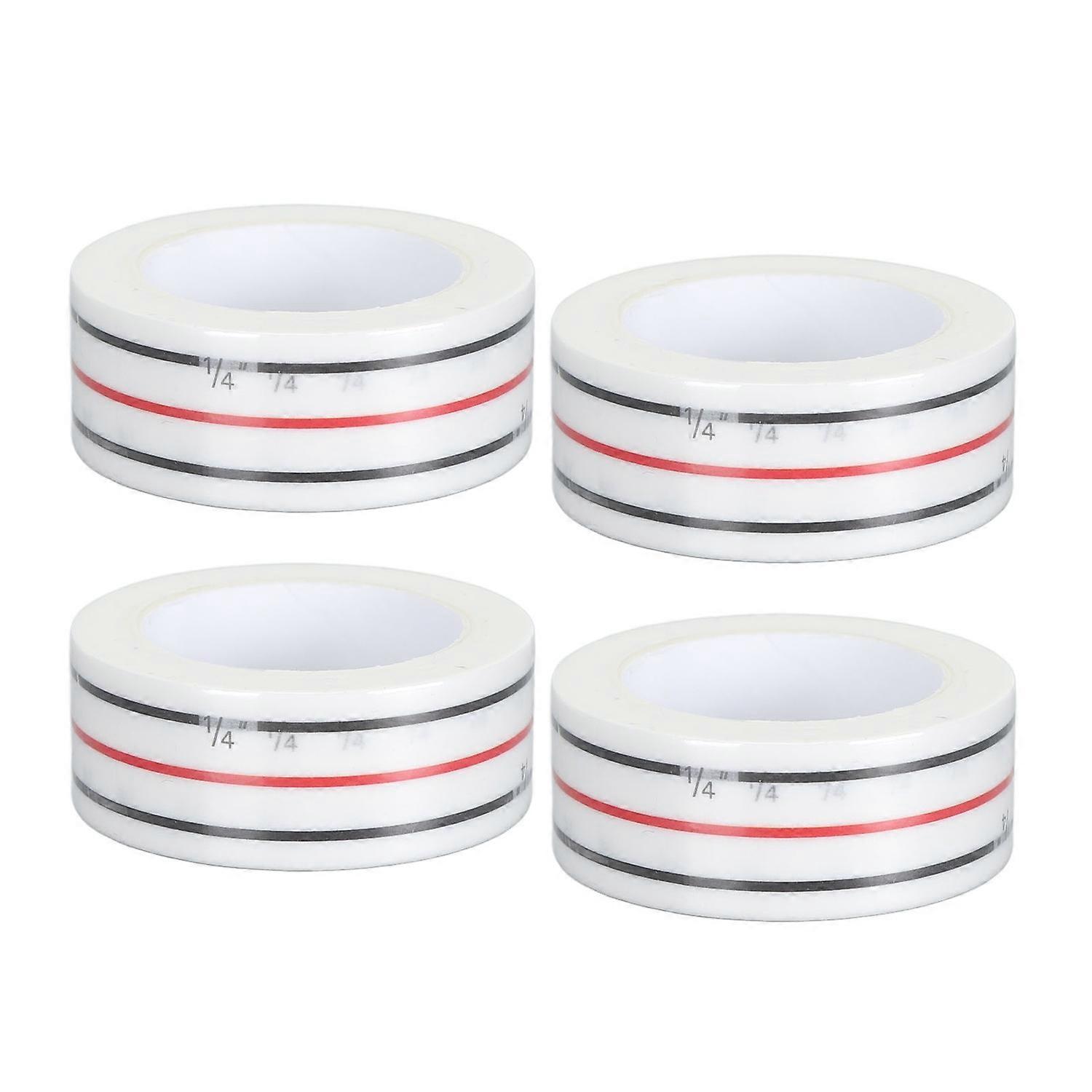 4pcs 1/4 Inch Seam Diagonal Seam Tapes Professional Straight Diagonal Seams Tapes for Sewing Accesso