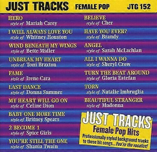 Various Artists Karaoke Female Pop CD