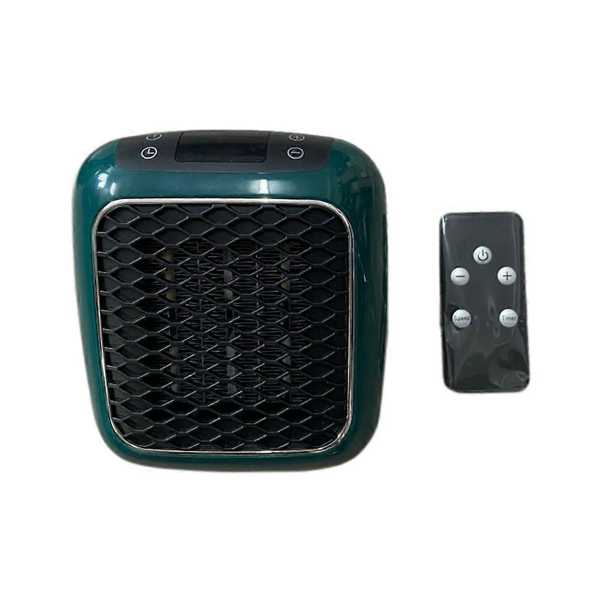 Home Bedroom Office Remote Control Electric Heater Low Consumption Vertical Warming Machine with Remote Control EU Plug