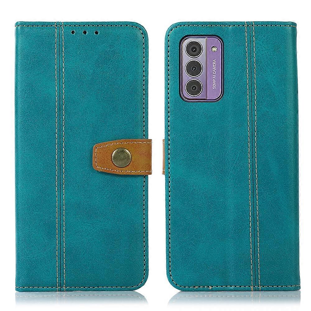 Stitching Thread Calf Texture Leather Phone Case For Nokia G42 5G