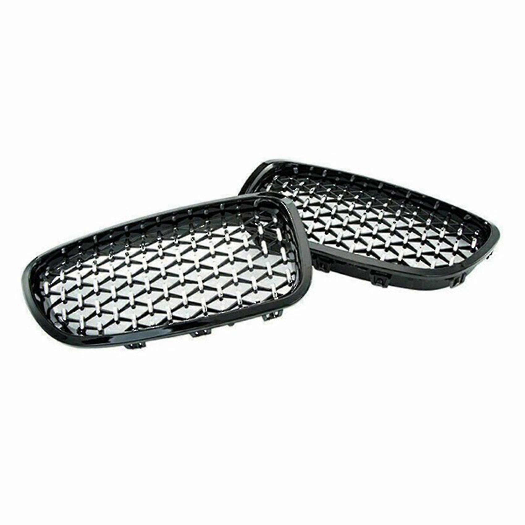 2pcs Front Bumper Grilles For-bmw F10 F11 F18 520i 528i 2010-2016