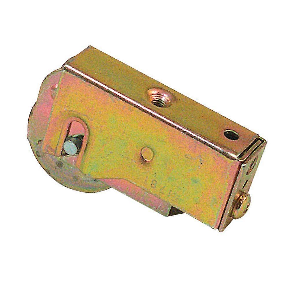 1 - 1/4 In. Single Pack Steel Roller Assembly with Ball Bearing and Plain Back Housing