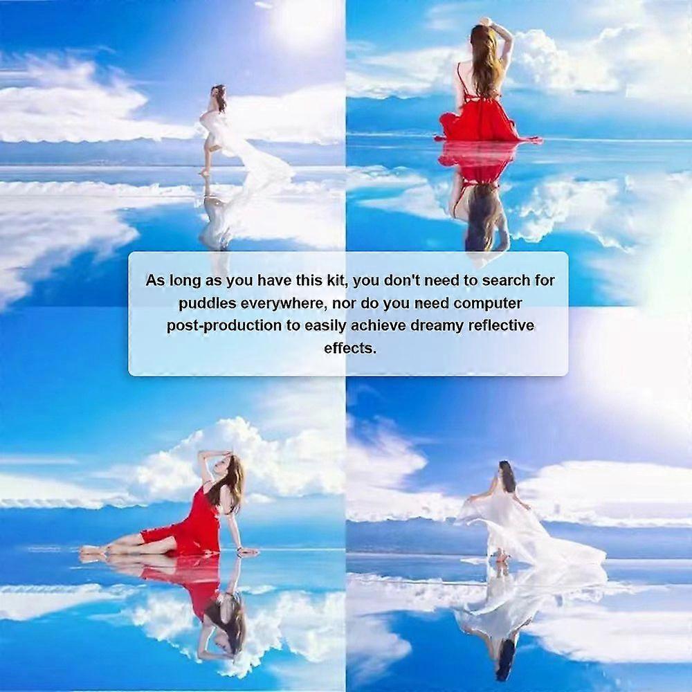 Smartphone Camera Mirror Reflection Clip Kit Portable Mobile Phone Reflection Shooting Clip for Outing Travel
