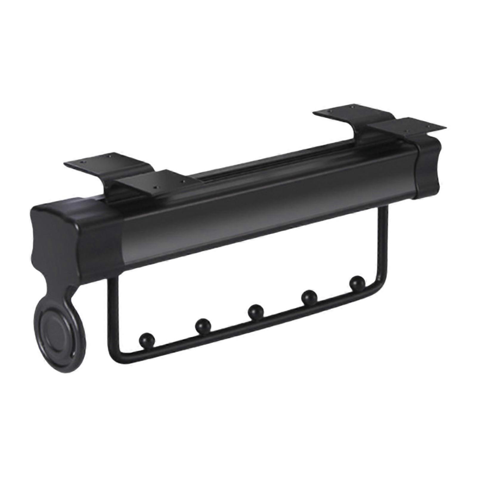 Storage Rod for Wardrobe Pull Out Clothes Rod Vertical Storage Rack Modern