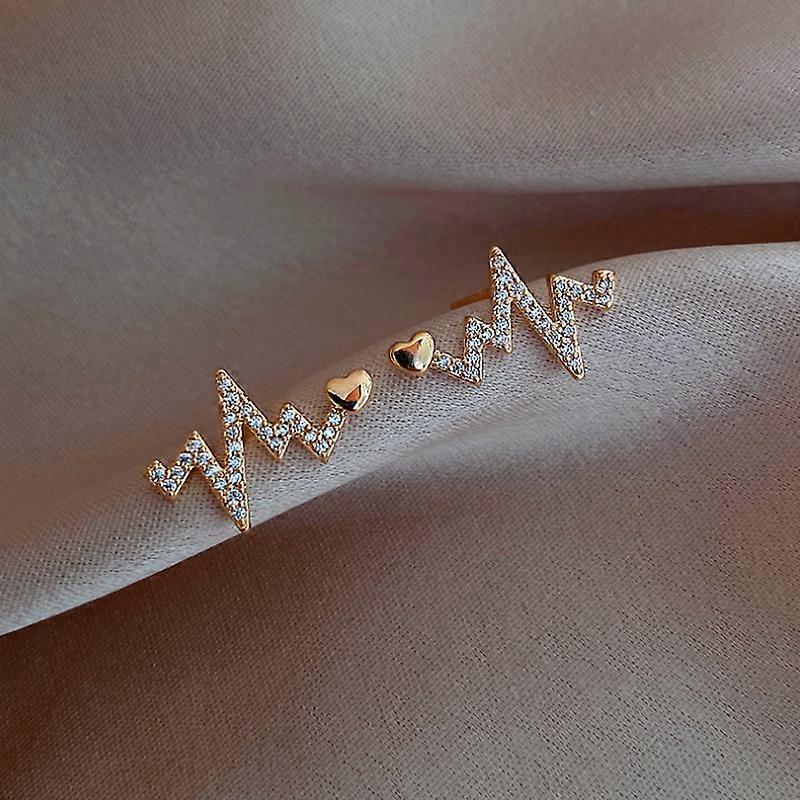 Nouveau Coréen Tendance Cristal Dangle Boucles D’oreilles pour Femmes Simple Élégant Lune Perle Fleurs Boucle D’oreille Filles Fête Tempérament Bijoux