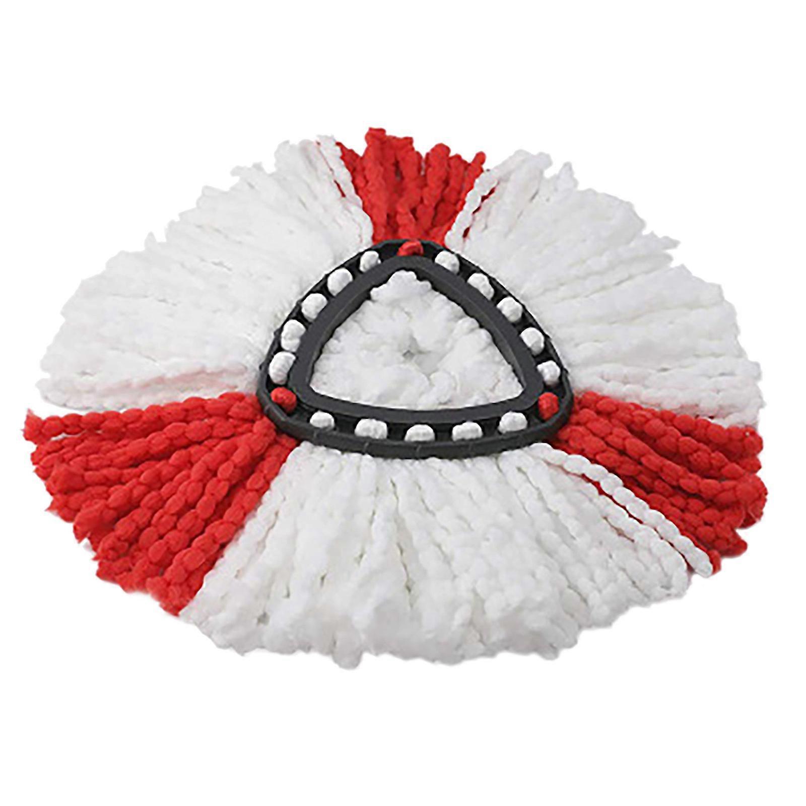 Set Of 3 Mop Heads Easy Clean Microfiber Replacement Swivel