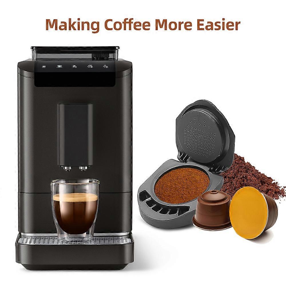 Reusable Coffee Pods Adapter Converter Holder for Espresso Refillable Coffee Capsule Adapter with Sp