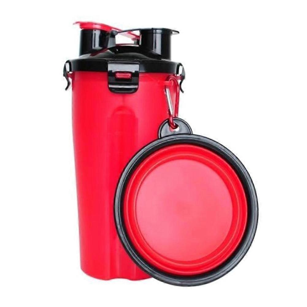 Portable Pet Feeding Bowl Container