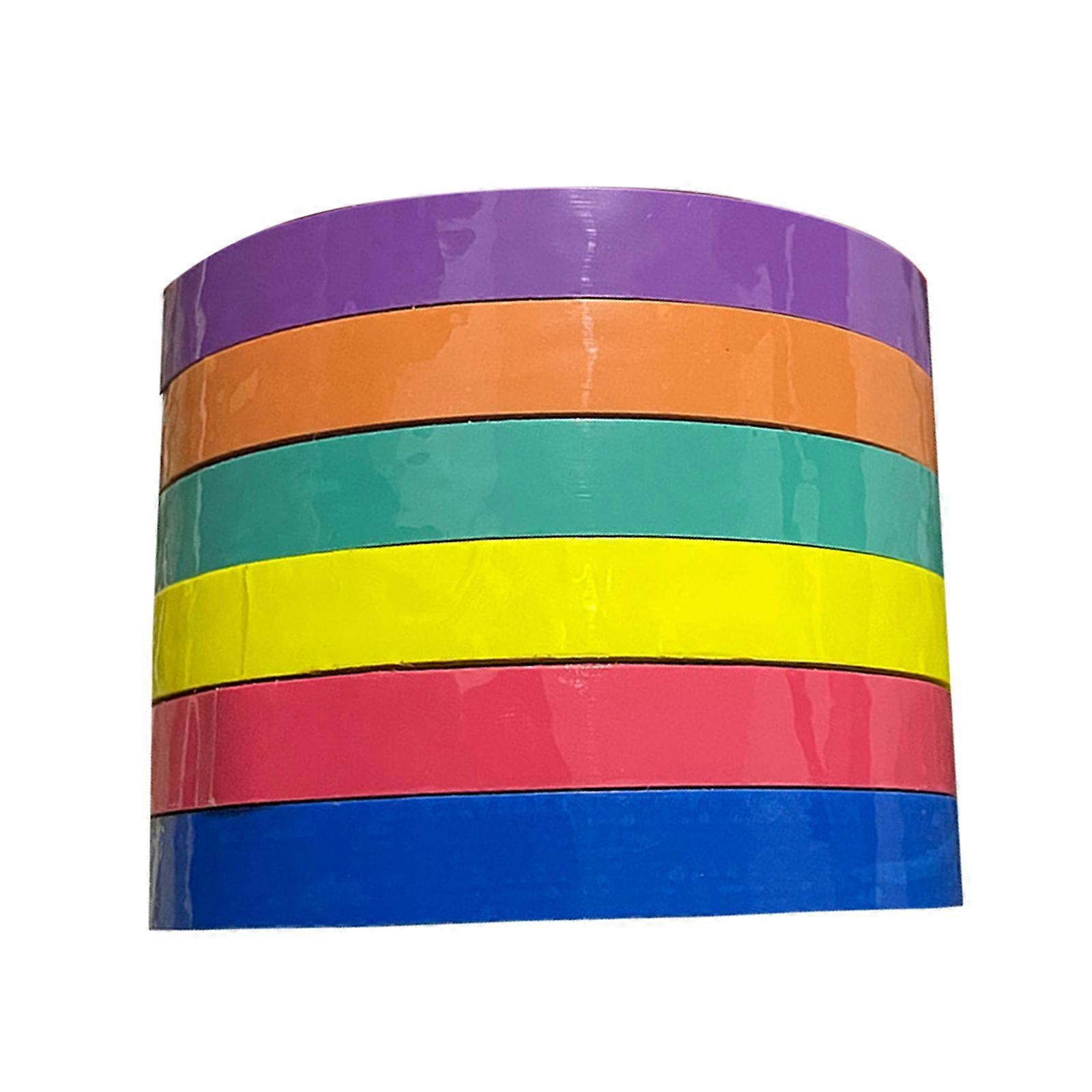 6x Sticky Ball Tape Candy Color Relaxing Game Colored Tapes Bulk