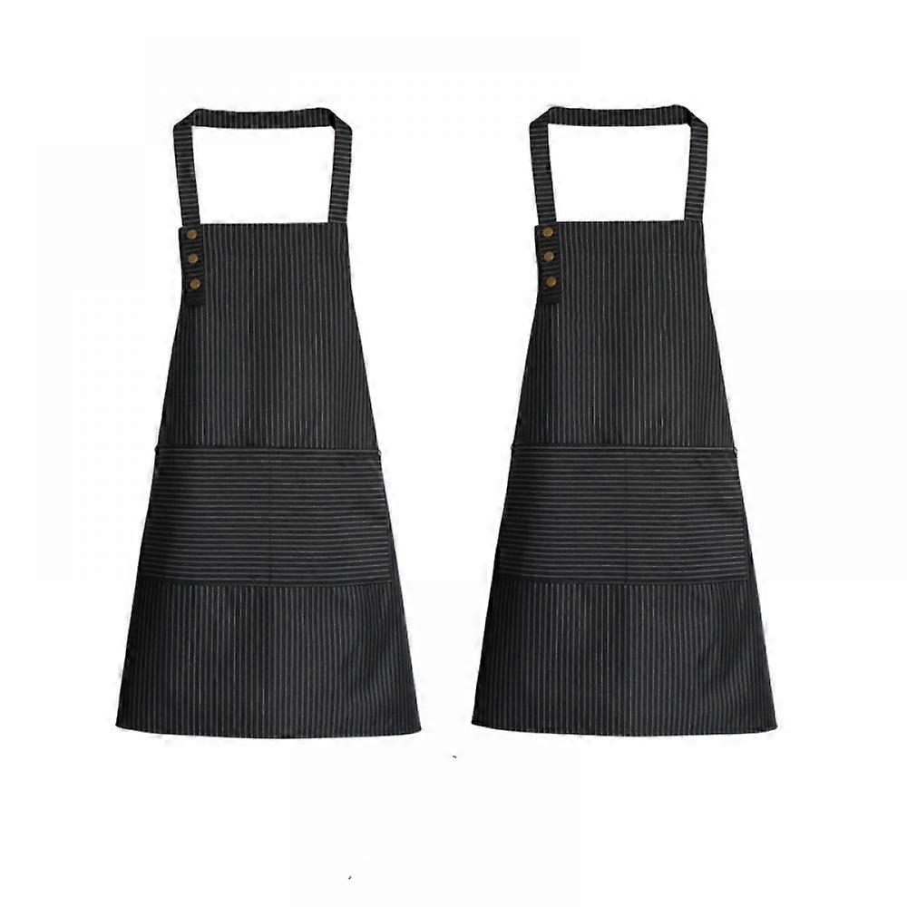 Cooking Aprons, Adjustable Fit, Soft Material, 2-Pack