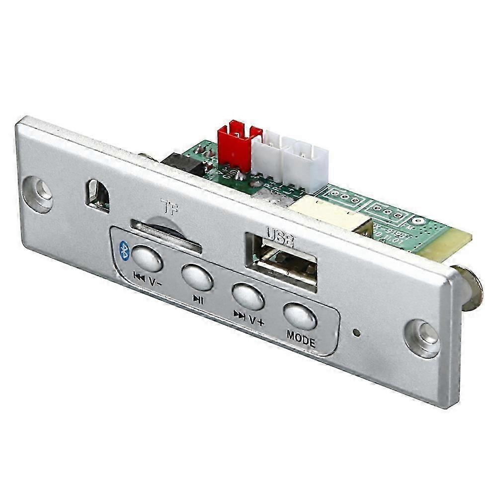 2X25W Amplifier Mp3 Player Decoder Board 6V-12V Bluetooth 5.0 Car Fm Radio Module Support Tf Usb Au