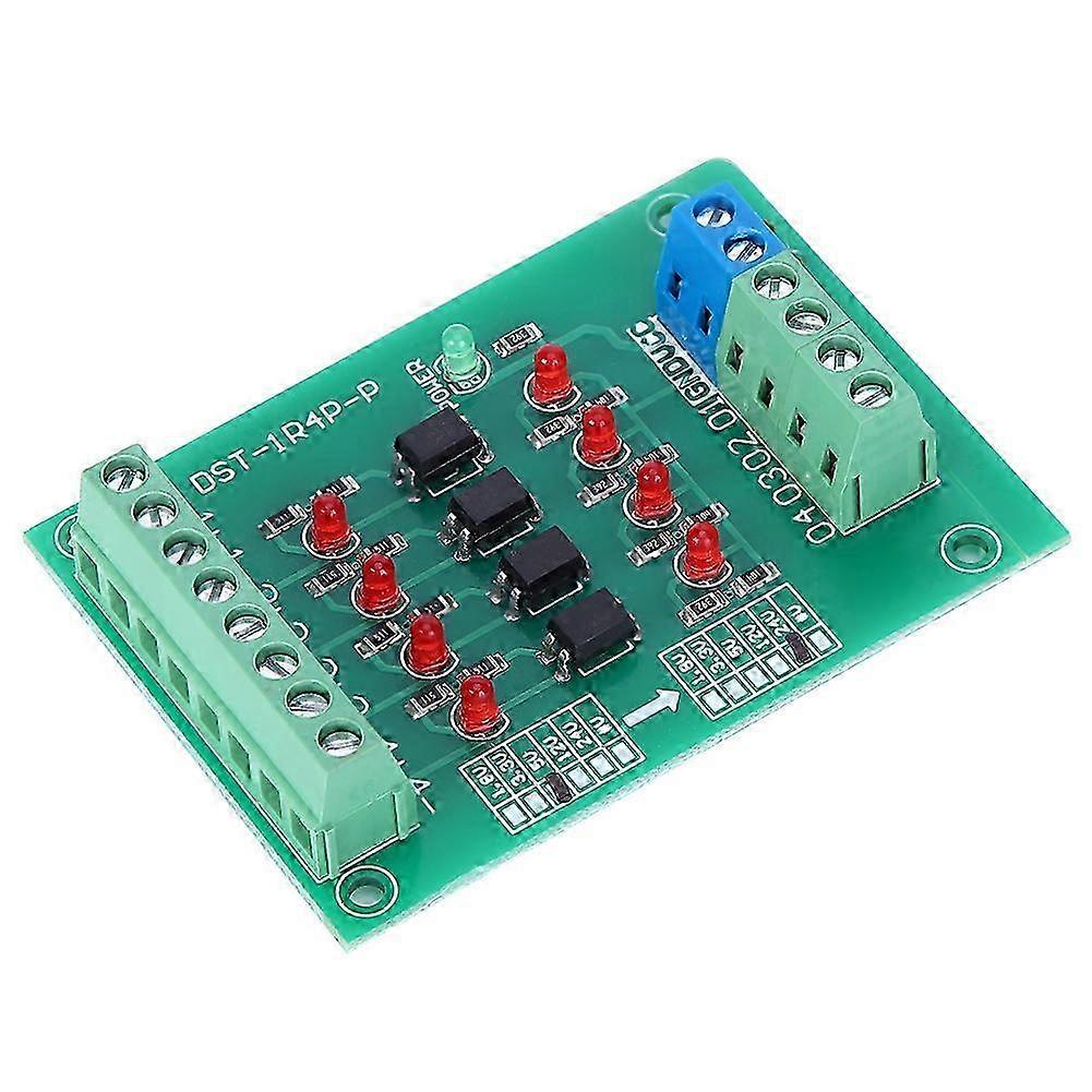 4 Channel Optocoupler Isolation Module PLC Signal Voltage Conversion Board DST1R8PN