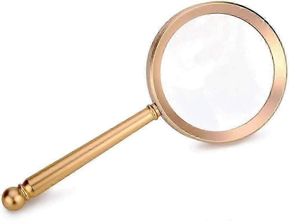 High definition dual lens handheld magnifier for children, students and the elderly to read and iden