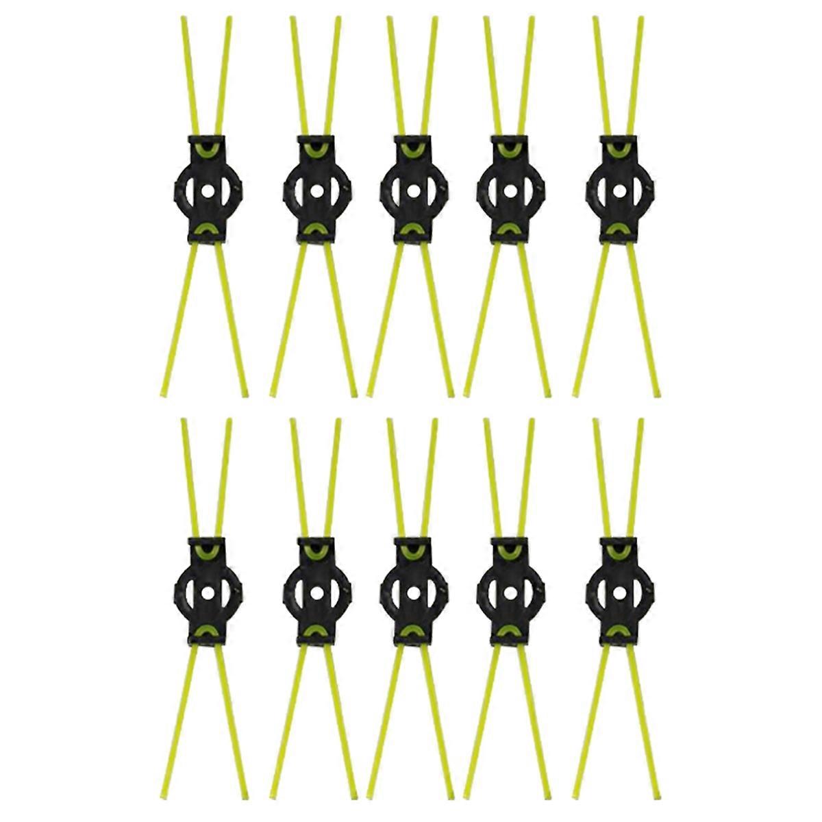 10PCS Mower Cutting Rope Mower Heads Weeding Brush