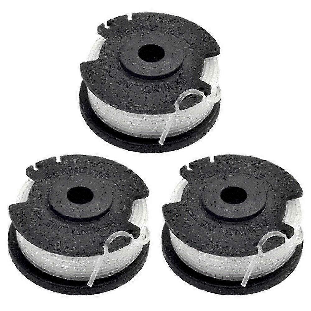3Pcs Replacement Spools for Hyper Tough 20V Max String Trimmer Wire Reels SZRH A-F