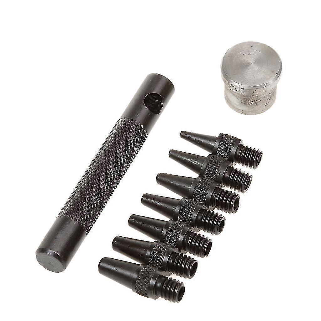 Oval Mini Leather Punch Set with Sizes Ranging from 2.0 to 5.0 mm Offering Multi-Functional Handling