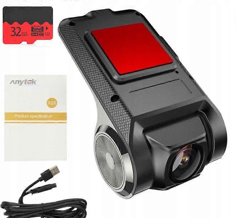 Anytek X28 Enregistreur Vidéo 32 Gb Carte Microsd