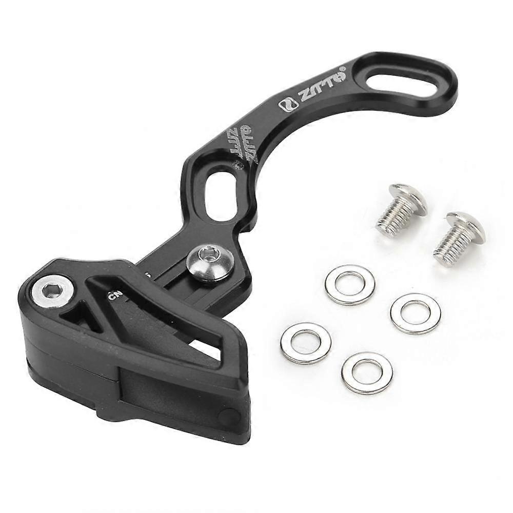 ISCG 03 Lower Bracket Chain Direct Installation Protection, Black Aluminum Alloy for Chain-Driven Vehicles