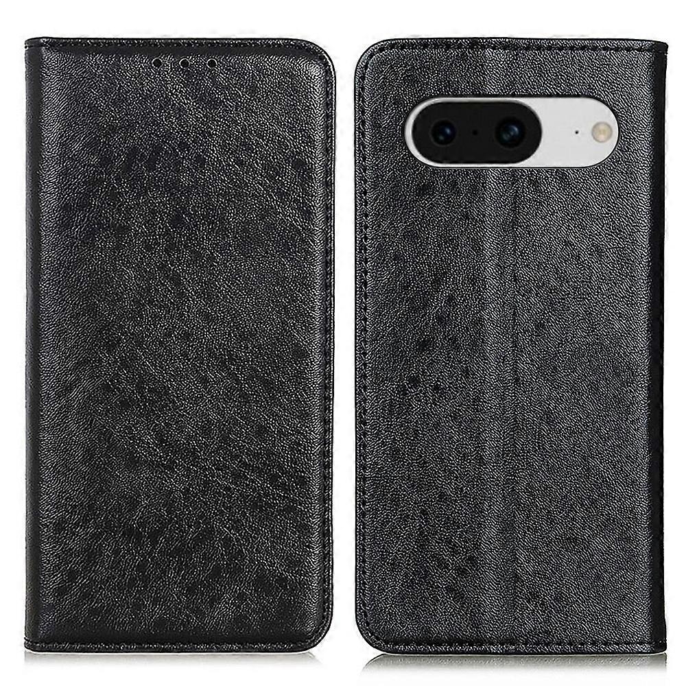 For Google Pixel 8 Magnetic Crazy Horse Texture Leather Phone Case