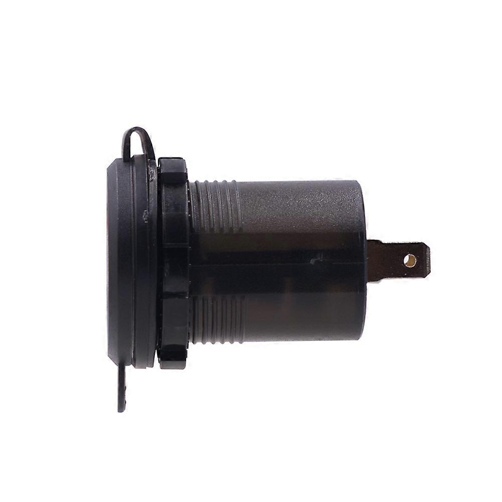 USB Charger 4.2A Dual Port with Voltmeter LED Digital Display Waterproof for Car Boat Motorcycle