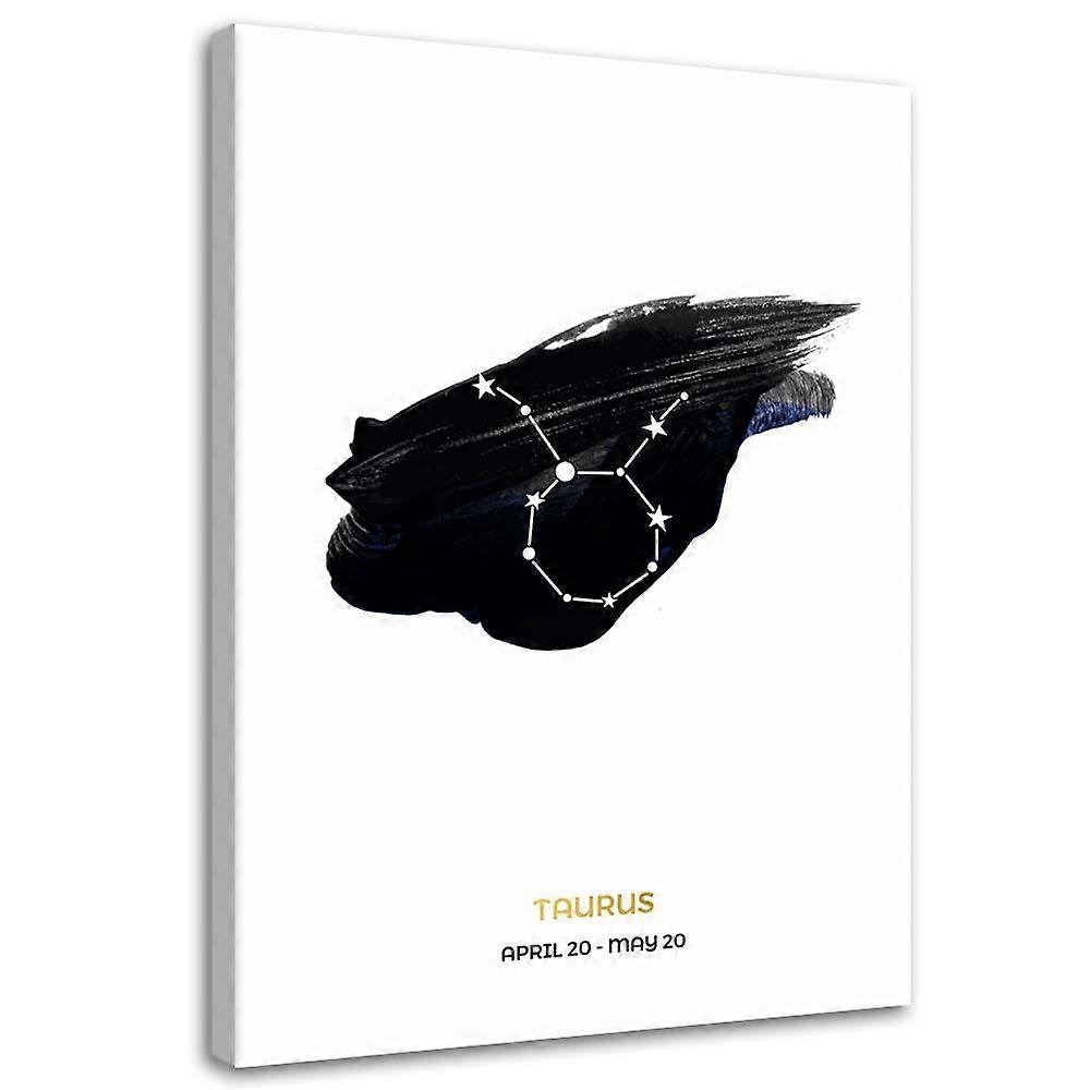 Leinwandbild, Sternzeichen - Stier - 60x90