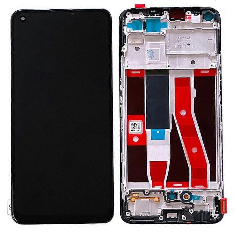 Compatible For Oppo A94 4G Grade S OEM Disassembly AMOLED Screen and Digitizer Assembly + Frame Replacement Part (without Logo)