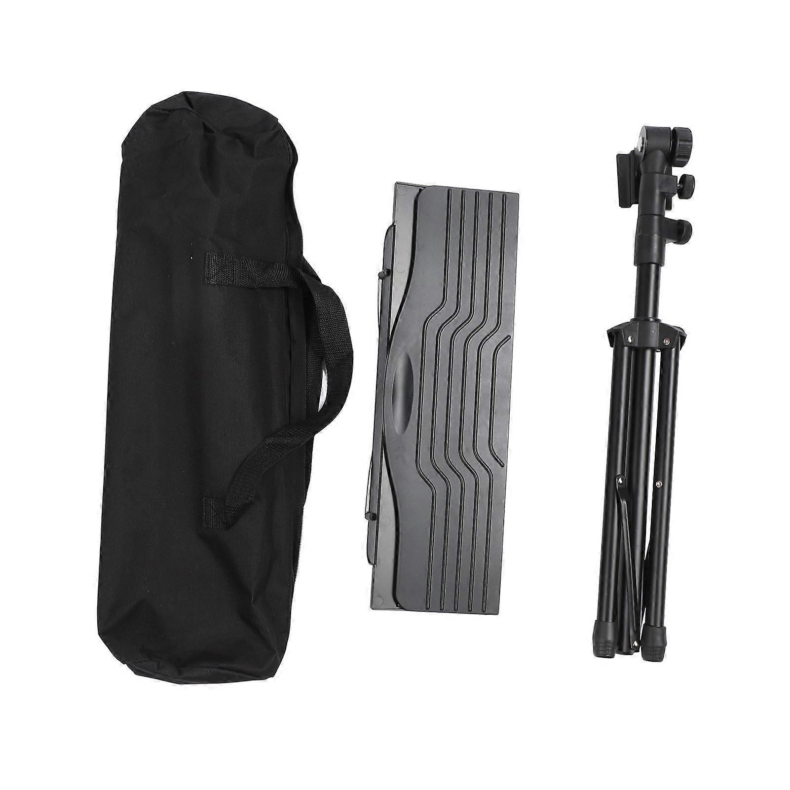 Foldable Sheet Music Stand Portable Folding Adjustable Height with Carrying Bag Tripod