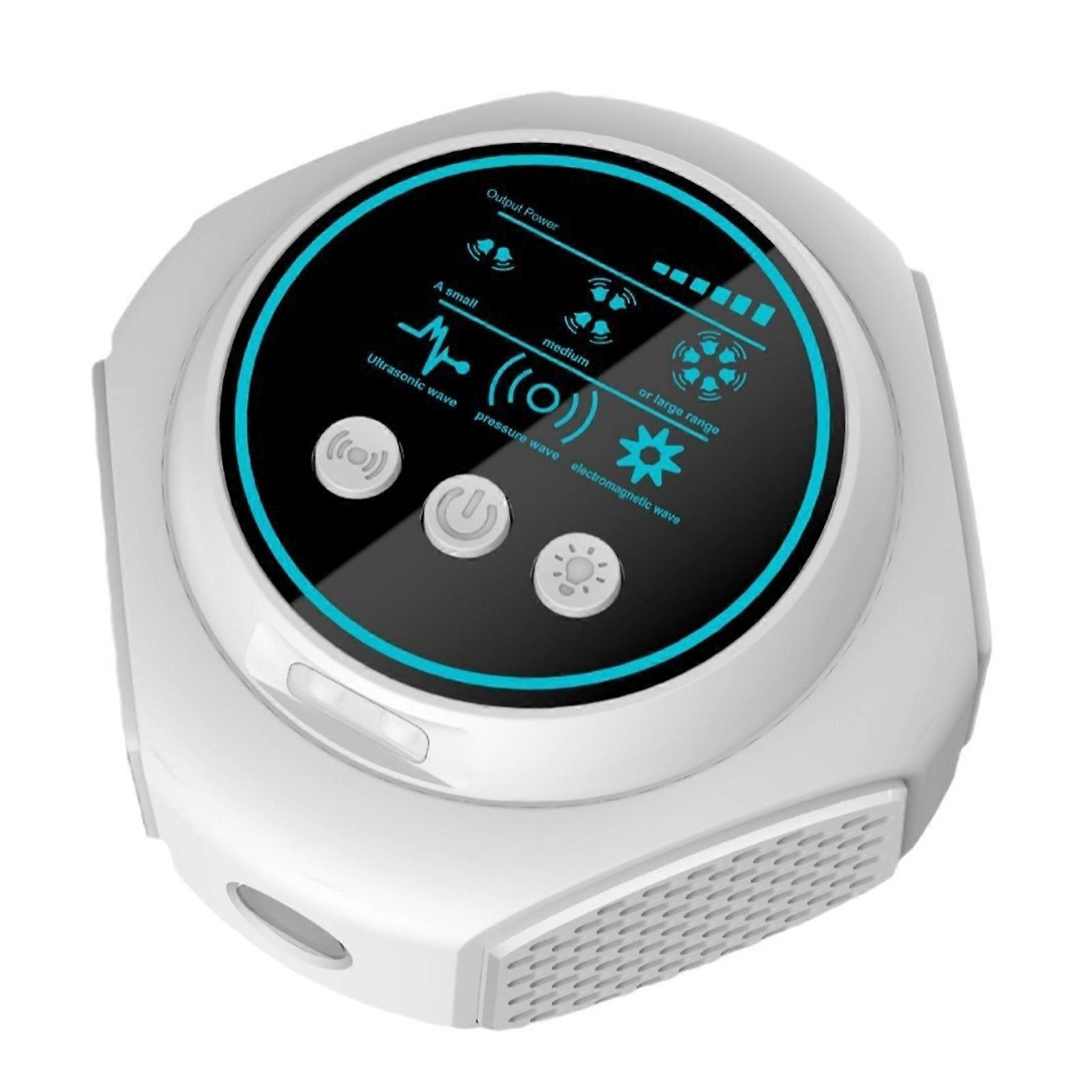 Ultra-Sonic Mice Repellent 360° Rat Deterrent Device with 4 Modes 25-50kHz Versatile Indoor Pest Repeller for Home Basement Garage