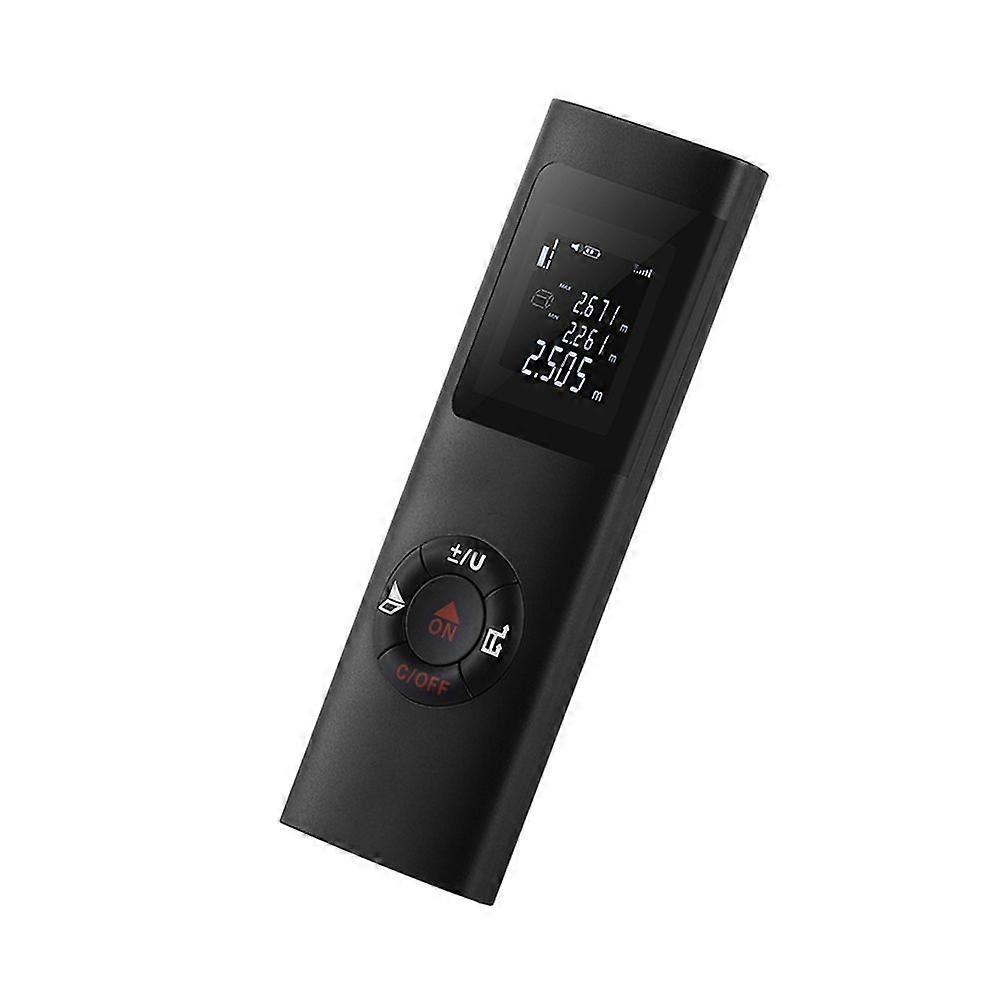 40m Digital Laser Rangefinder Distance Meter USB Handheld Infrared Range Finder