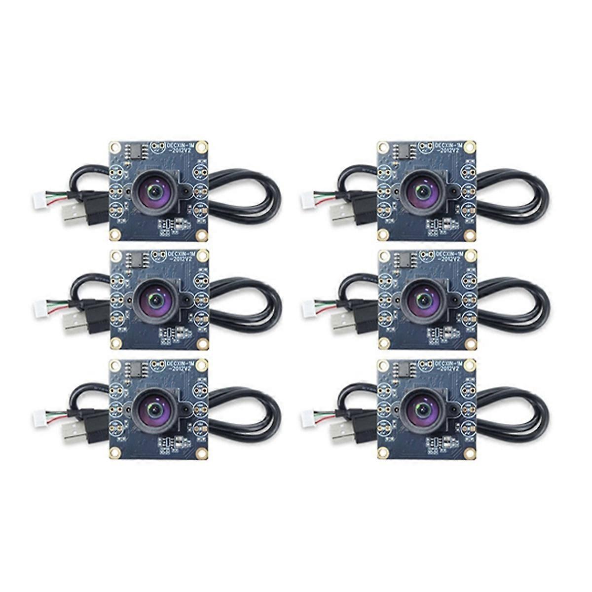 6 Sets 100 Degree Camera Module 1MP OV9732 USB