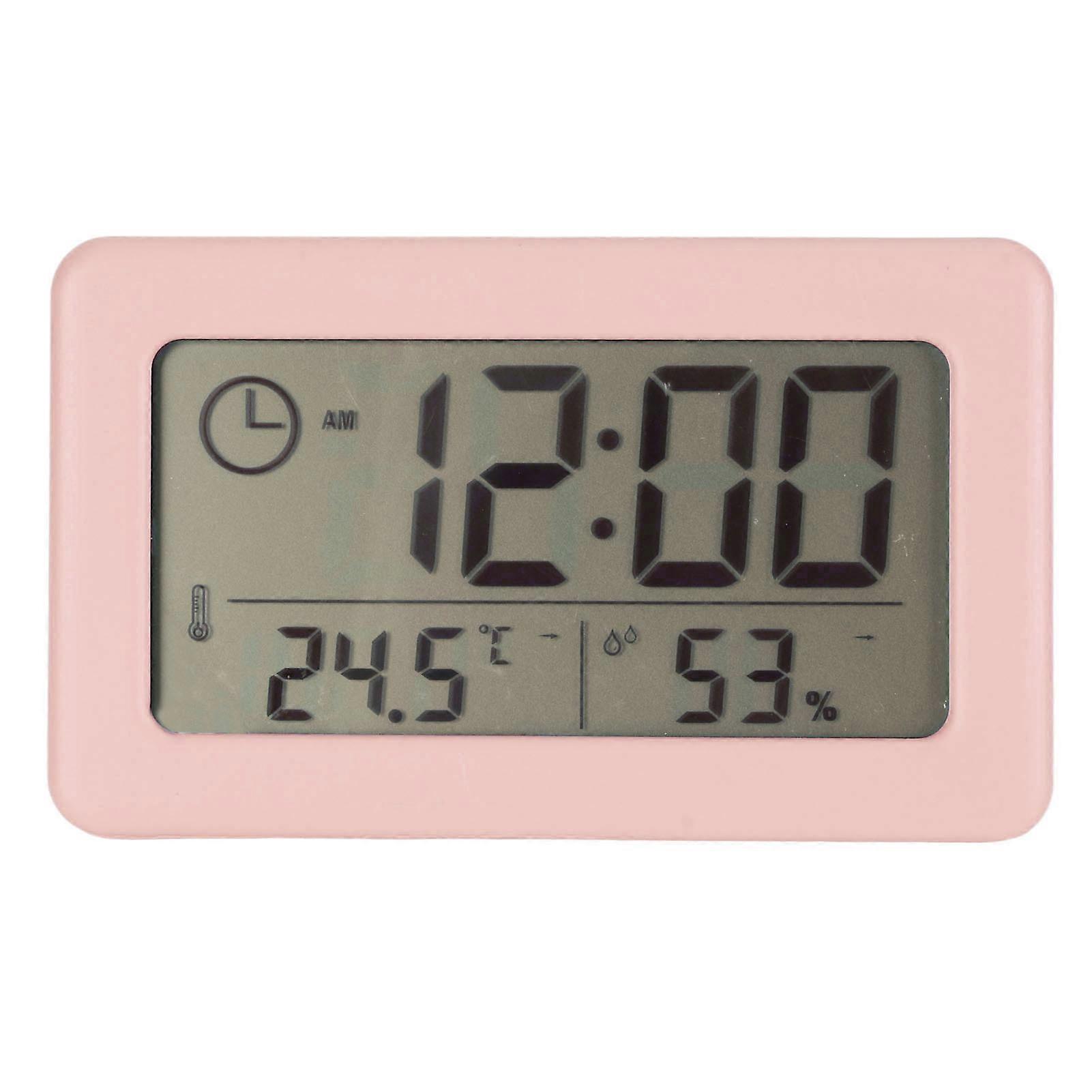 Temperature Humidity Portable Digital Temperature Humidity Monitors Alarm for Office Greenhouse Car