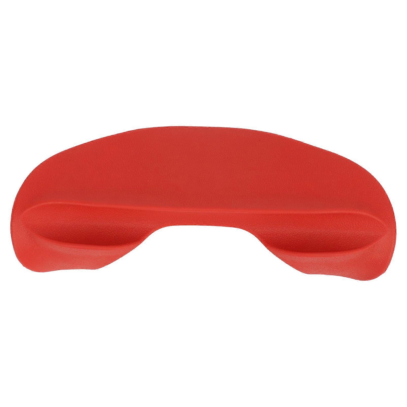 TPE Dumbbell Squat Protector Sturdy Effective Cushioning Dumbbell Squat Protective Cover for Fitness Training Red