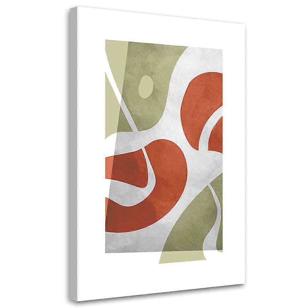 Imprimare pe pânză, Forme abstracte boho - 80x120