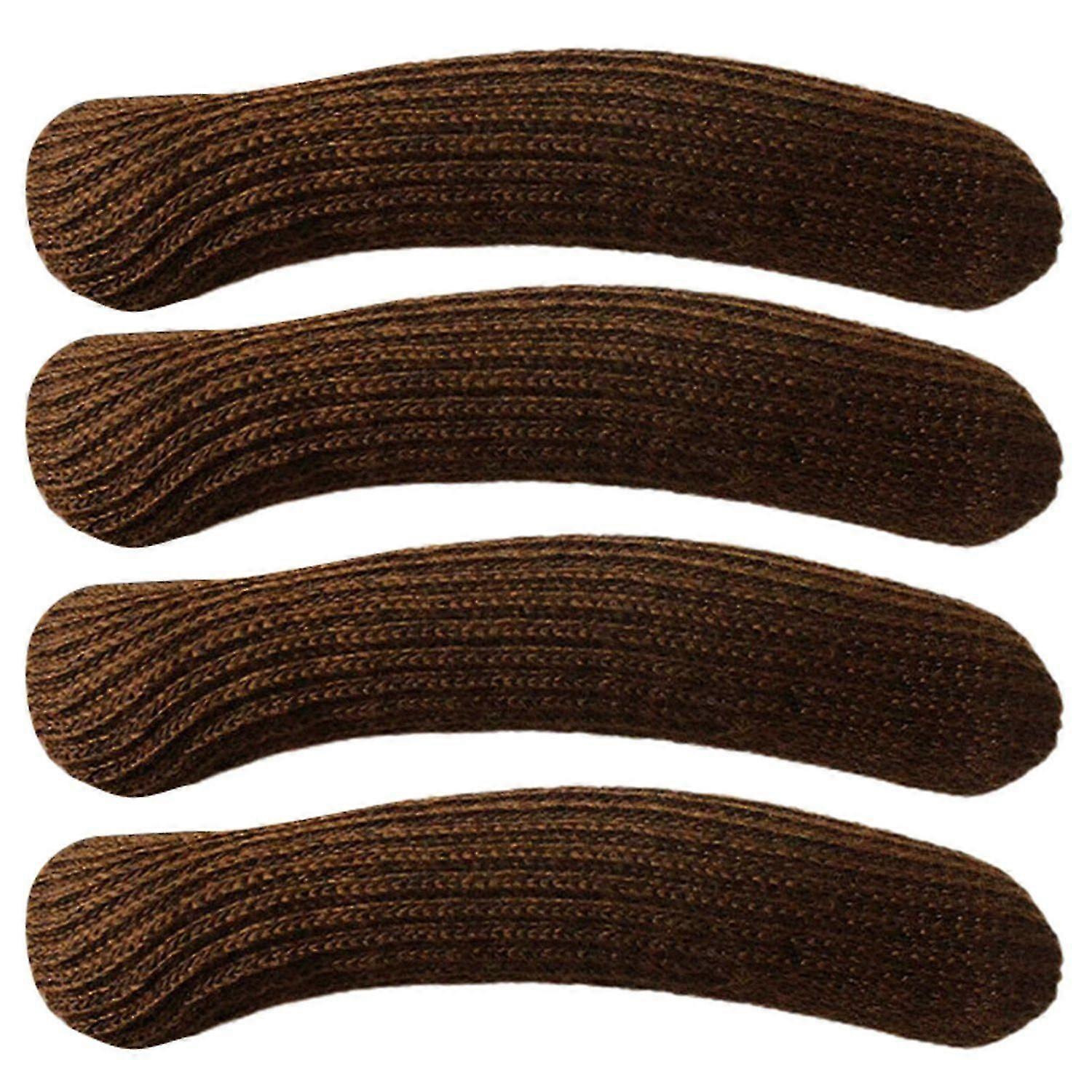 4Pcs Double Layer Door Handle Cover Fine Workmanship Eco-friendly Keep Warm Door Handle Protector