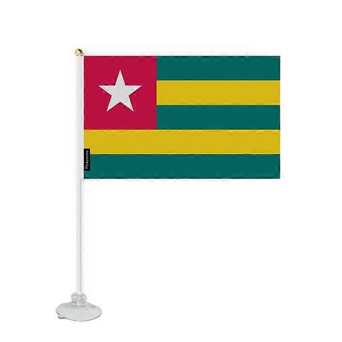 Flag - PIXELFORMA - Togo - 20 x 30 cm - Polyester - Double-Sided Print