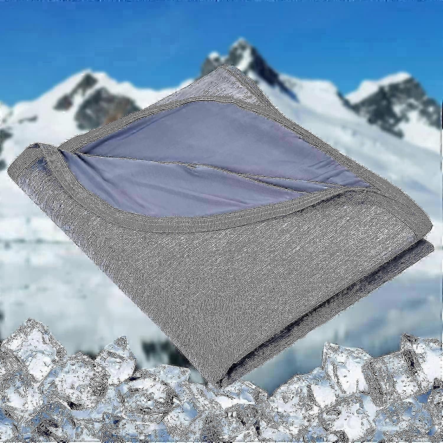 Japanese Arc-chill Cooling Throw Blanket for Night Sweats in European Summer