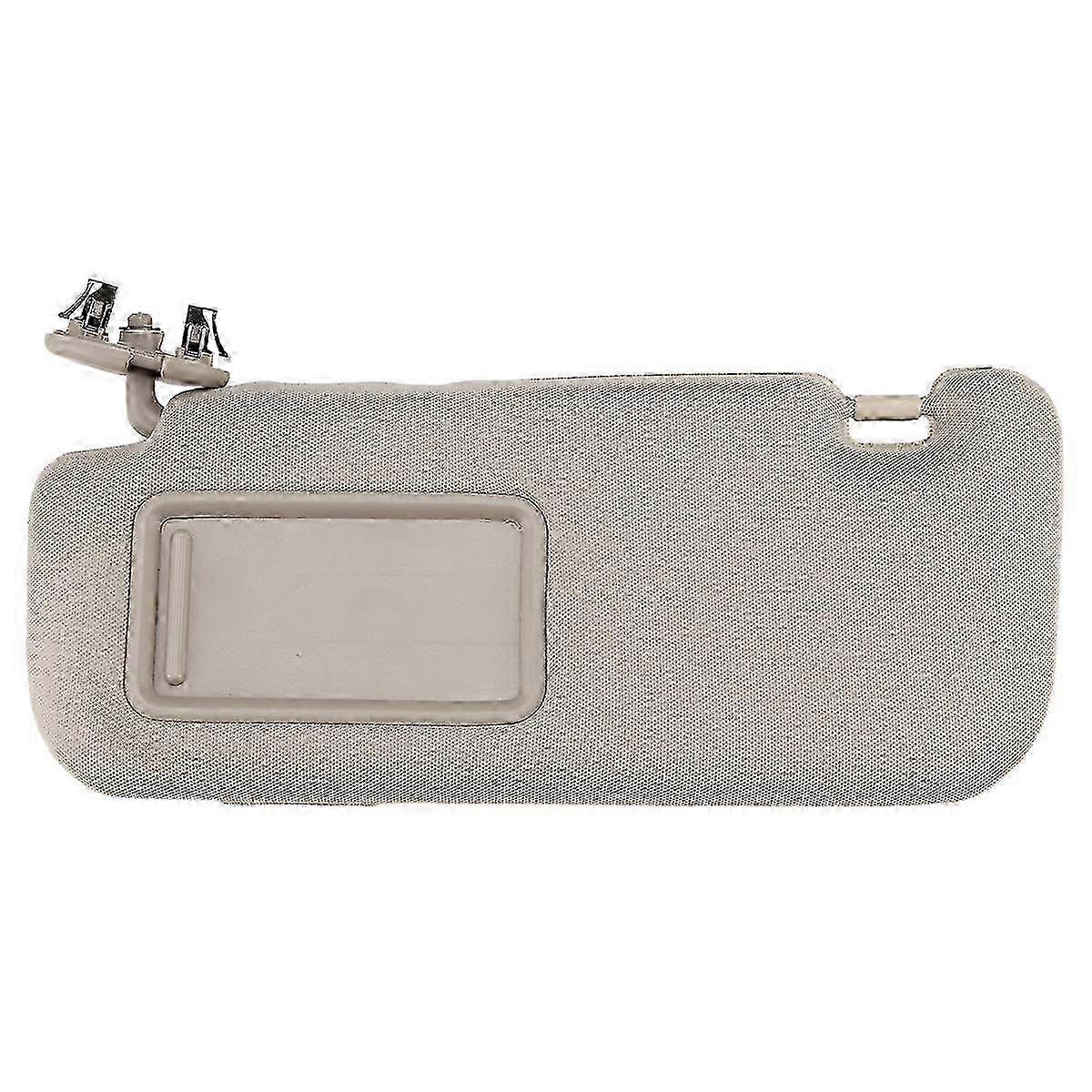 2013-2007 Toyota Auris Corolla Left Side Driver Sun Visor featuring a Rearview Mirror