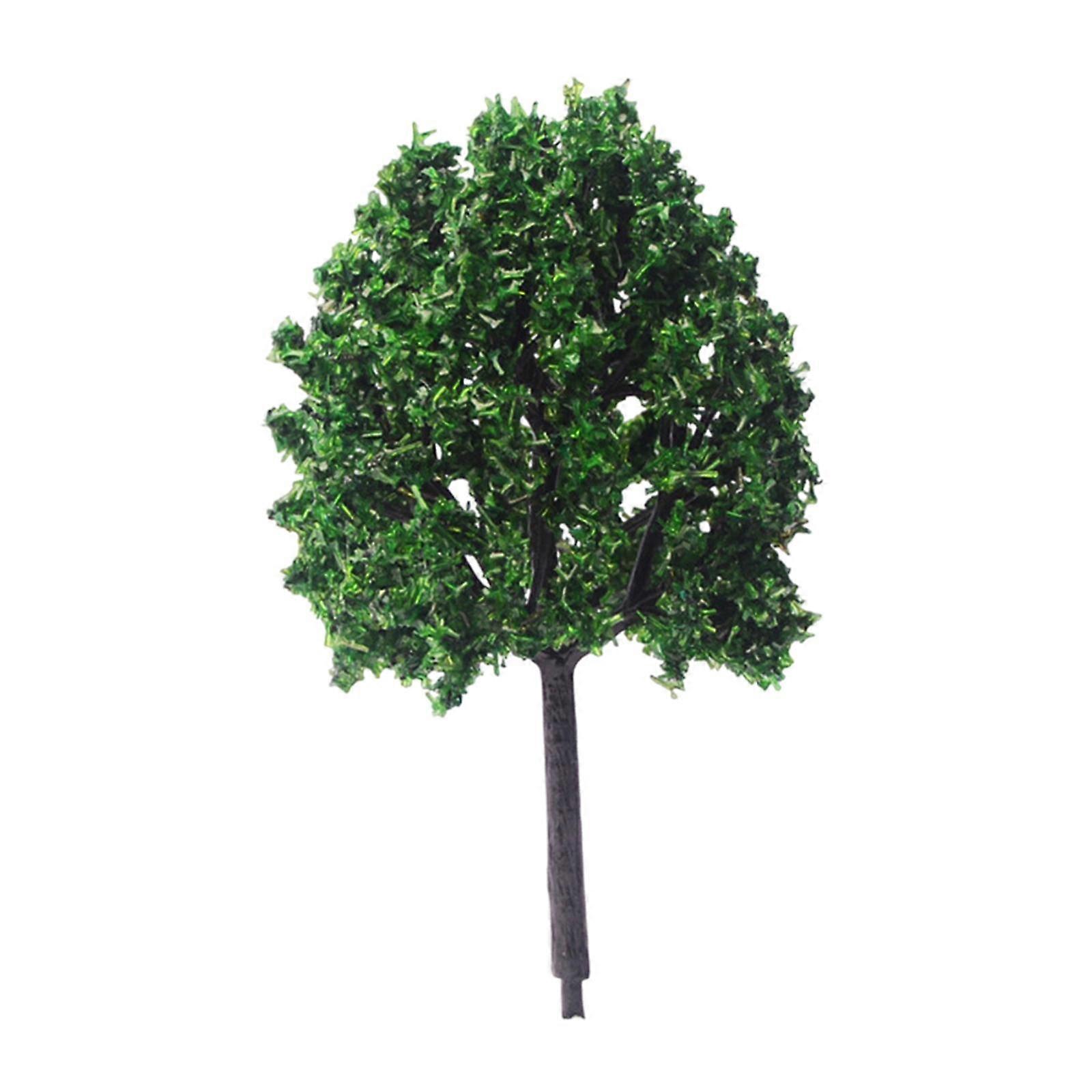 10Pcs Miniature Trees, Model Train Scenery Architecture Trees Decor, Diorama