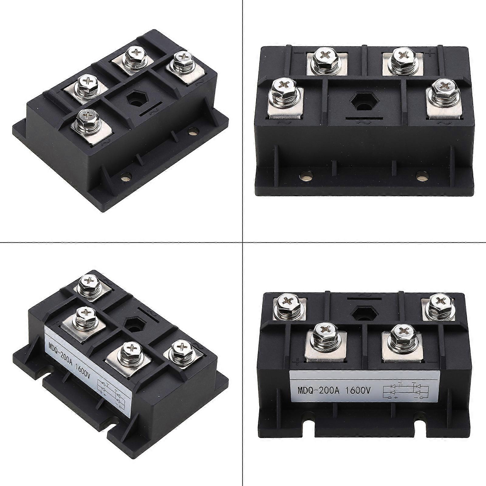200a 1600v Diode Module Single Phase Bridge Rectifier Mdq-200a Ed