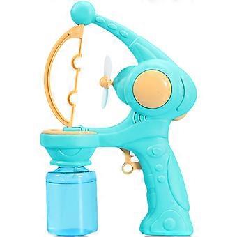 Electric Bubble Fun Toy Bubble Guns for Toddlers Parties Kids Girl Adults Electric Bubbling Garden Beach Toy  Red