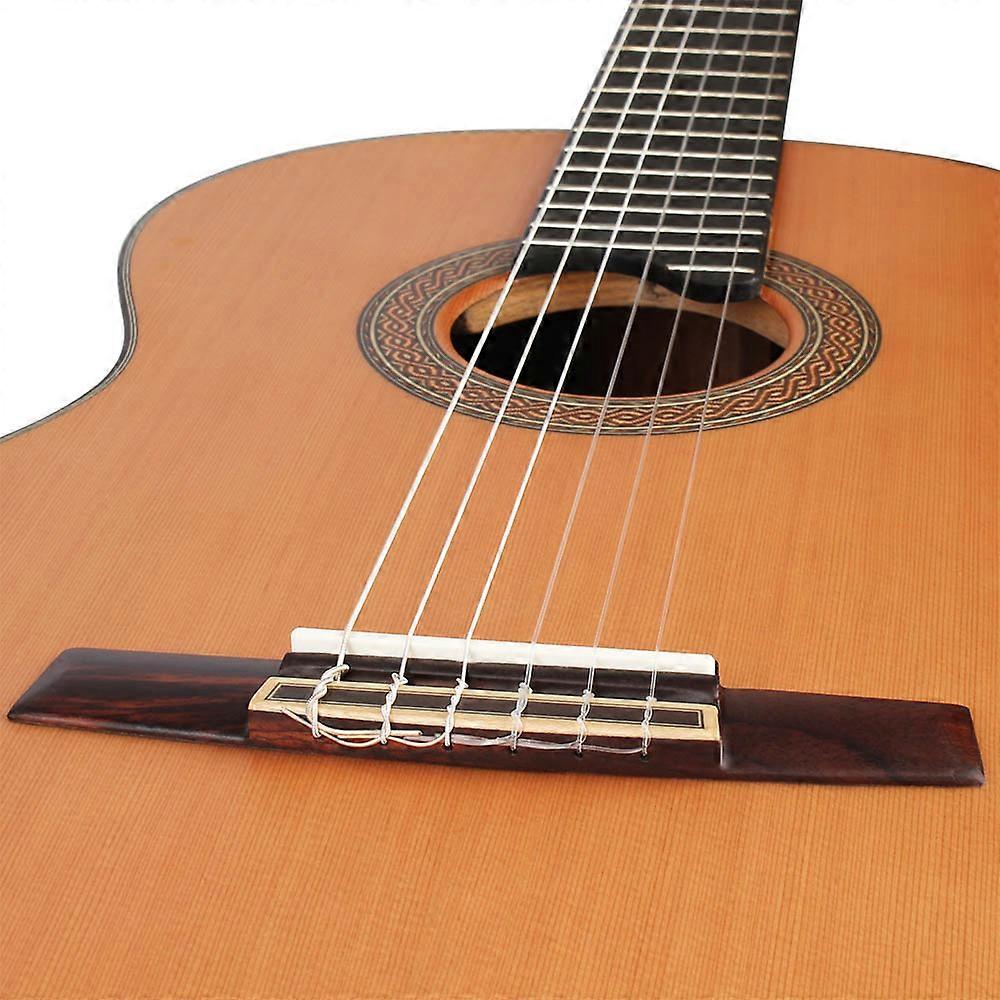 Acoustic Classical Guitar Strings Nylon Silver Plated Copper Alloy Wound, 6pcs/set (.028-.043)