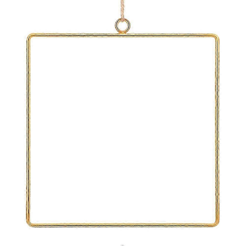 Decorative DIY Wreath Multi-function Flower Frame Delicate Square Frame Flower Supply