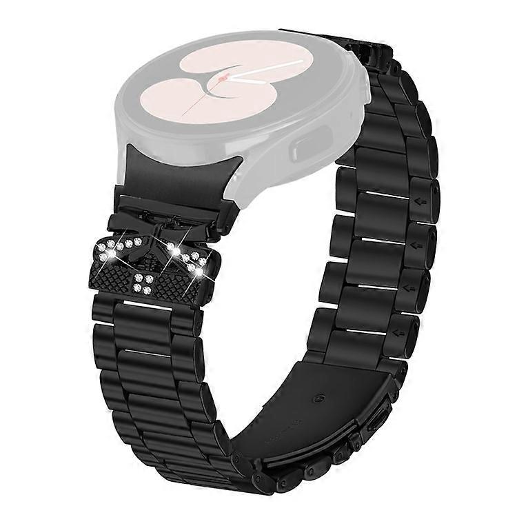 Metal Strap with Quick Release Connector Compatible For Samsung Galaxy Watch7 44mm / 40mm Butterfly Watch Band